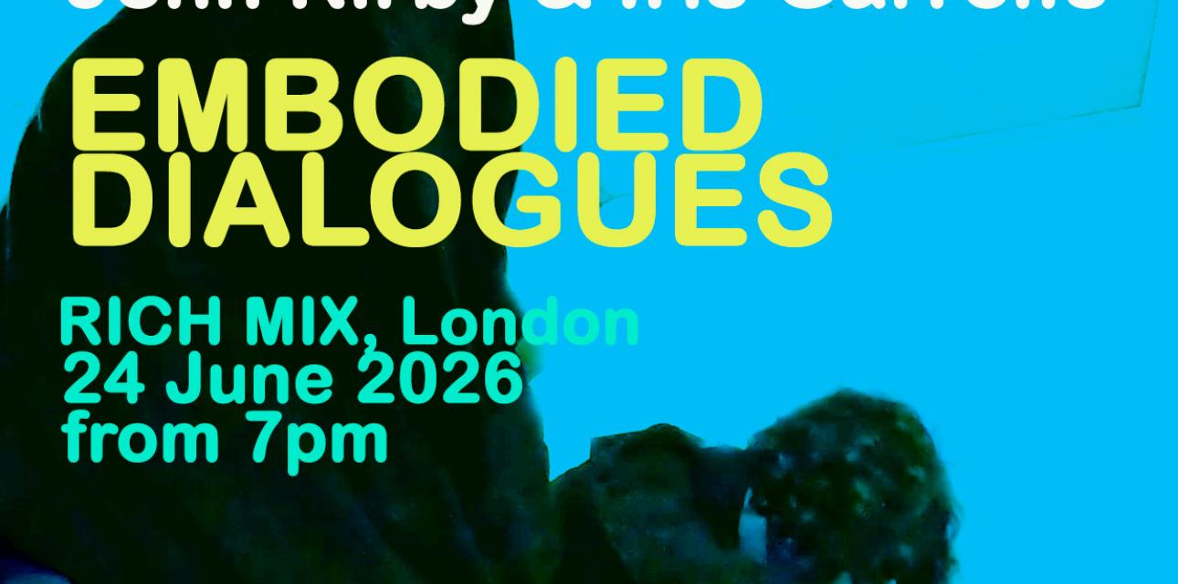 Embodied Dialogies at NIME Rich Mix London, 24 June 2026
