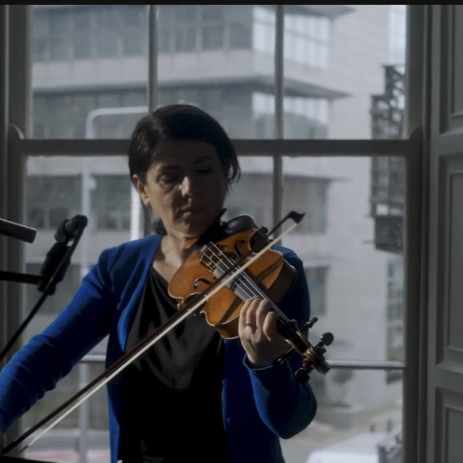 Larissa O'Grady screenshot of CMC Ireland recording